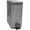 Etovis Šiukšlinė MD-0046 SATINAS, 5 L siaura kvadratinė (310136)