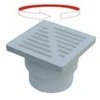 Etovis Trapas 110 (tiesus), baltas 15x15 cm (900112)