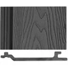 WPC profilis Juodas, plotis 135 mm, ilgis 1 m (370388)