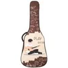 Dėklas akustinei gitarai Hard Bag B-1913-41 Coffee