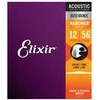 Elixir Eliksyras 11077 Nanoweb Light-Medium 80/20 Bronze 12-56