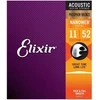 Elixir Eliksyras 16027 Nanoweb Phosphor Bronze 11-52