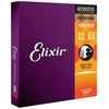 Elixir Eliksyras 16052 Nanoweb Phosphor Bronze 12-53