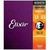 Elixir Eliksyras 16182 Nanoweb Phosphor Bronze HD Light 13-53
