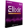Elixir Eliksyras Nanoweb Phosphor Bronze 16002 10-47