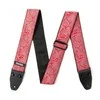 Gitaros diržas Dunlop Designer Jacquard Paisley Raudona