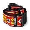 Gitaros diržas Dunlop Jacquard Avalon Raudona