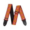 Gitaros diržas Dunlop Jacquard Avalon Raudona