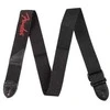 Gitaros diržas Fender 2″ BLK Raudonas LOGO
