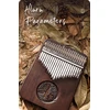 Kalimba Hluru KYT21-Walnut