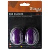 Kiaušinio formos barškučiai Stagg EGG-2 PP (2 vnt.)