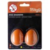 Kiaušinio formos barškučiai Stagg EGG-2 OR (2 vnt.)