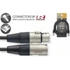 Mikrofoninis laidas Stagg NMC20R XLR/m – XLR/f 20m