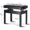 Pianino kėdė KALINE BA-212-BK