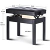 Pianino kėdė KALINE BA-212-BR