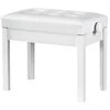 Pianino kėdė KALINE BA-212-WH