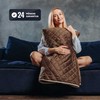 Šildanti antklodė Elektrinė antklodė 150x180 cm, Šildymo antklodė, 8 valandų laikmatis, 3 šildymo režimai, EcoSapiens Teddy
