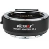 Adapteris - Viltrox EF L Automatinio Fokusavimo Objektyvo Montavimo Adapteris Canon EF/EF-S Objektyvams, Type C Atnaujinimo Prievadas, Juodas
