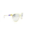 Calvin Klein, Calvin Klein, Sunglasses, J752S/54, Crystal Geltona, For Women