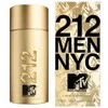 Carolina Herrera 212 Men MTV Eau De Toilette Purškiklis 100ml Limited Edition vyriški kvepalai limituoto leidimo