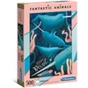 Clementoni Dėlionė 500 vnt. - Fantastiški gyvūnai