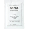 „Depot 400 Shave Specifications No. 402“ raminamasis skystis prieš ir po skutimosi su eteriniais aliejais, 10 ml