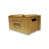 Depot Expo Empty Wooden Box šviesiai rudas 26 x 15 x 12 cm