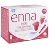 "Enna Cycle" menstruacinė taurelė S dydžio 2 vnt + aplikatorius