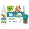 "Filvit Dimeticona" losjonas nuo utėlių 125 ml, 3 dalių rinkinys