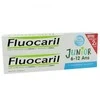 Fluocaril® Junior 6-12 metų vaikams Bubble gum skonio dantų pasta 2x 75ml