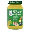 Gerber Ekologiška tyrė žirnių, bulvių su vištiena 190g 1 vnt