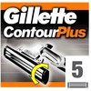 "Gillette Contour Plus" papildymas 5 vienetai