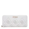 Guess, Amara, Textile Wallet, Logo Detail, SWSG6995460, Baltas, For Women