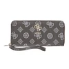 Guess, Digital, Textile Wallet, SLG Large Zip, Juodas, For Women