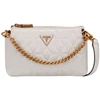 Guess, Elena, Mini, Tekstilinė Rankinė Per Petį, Mėlyna, QB867772, Moterims