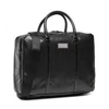 Guess, Guess, Leather, Leather Briefcase, Nešiojamas kompiuteris Compartiment, Juodas, 40 x 30 x 9 cm, For Men