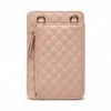 Guess, Guess, Synthetic Leather, Textile Bag, Pouch Phone, Rožinė, PW1510P2301, For Women, 11 x 16.5 x 1.5 cm