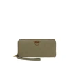 Guess, Helaina, Textile Wallet, 3-Sided Zip Fastening, SWPB8403460SAG, Žalias, For Women