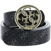 Guess, Jensen, Textile Belt, BW7411VIN35, Coal, For Women, Size M