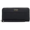 Guess, Katey, Textile Wallet, SLG Large Zip, Juodas, For Women