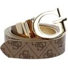 Guess, Mika, Textile Belt, BW7423VIN30, Brown, For Women, Size M