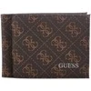 Guess, Vezzola, Textile Wallet, Coin Holder, SMVEZZPOL23, Juodas, For Men