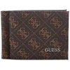 Guess, Vezzola, Tekstilinė piniginė, Monetų dėklas, SMVEZZPOL23, Juodas, Vyrams