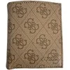 Guess, Vezzola, Textile Wallet, Small Billfold, SMVEZZPOL22, Brown, For Men