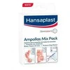 "Hansaplast Foot Expert" hidrokoloidinių ampulių tvarsčių pakuotė