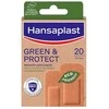"Hansaplast Žalias - Protect" 20 tvarsčių