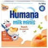 Humana Milk Minis jogurtinis desertas su persikais 6m+ 400g
