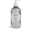 „I Love Naturals Collection“ veganiškas drėkinamasis ir minkštinamasis tonka pupelių ir miros losjonas rankoms ir kūnui, 500 ml