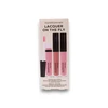 „Bare Minerals“ lako rinkinys akimirksniu: skysti lūpų dažai „Gen Nude Cant Even“ 3,7 ml + skysti lūpų dažai „Gen Nude Dahling“ 3,7 ml + skysti lūpų dažai „Gen Nude Major“ 3,7 ml