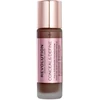 „Makeup Revolution Conceal & Define“ makiažo pagrindas be aliejaus „Kreminis“ F 18, 23 ml